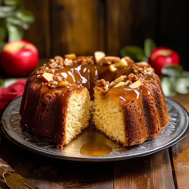 Apple Pie Bundt Cake