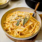 Autumn Harvest Creamy Pumpkin Alfredo Pasta