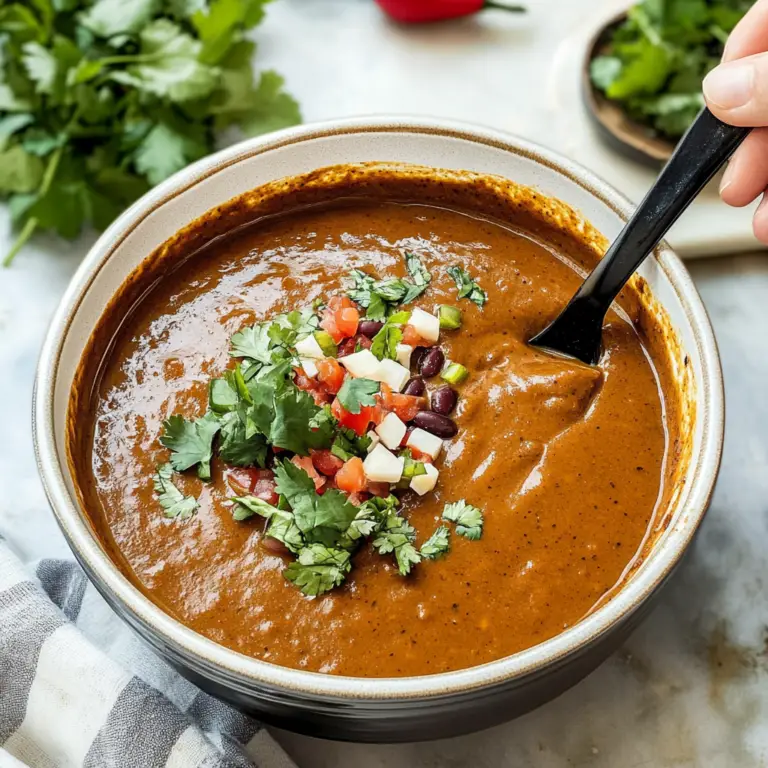 Butternut Squash + Black Bean Soup