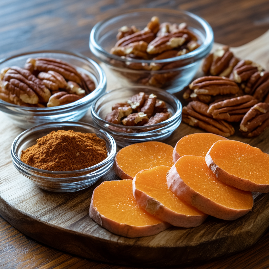 Candied Yams ingredients