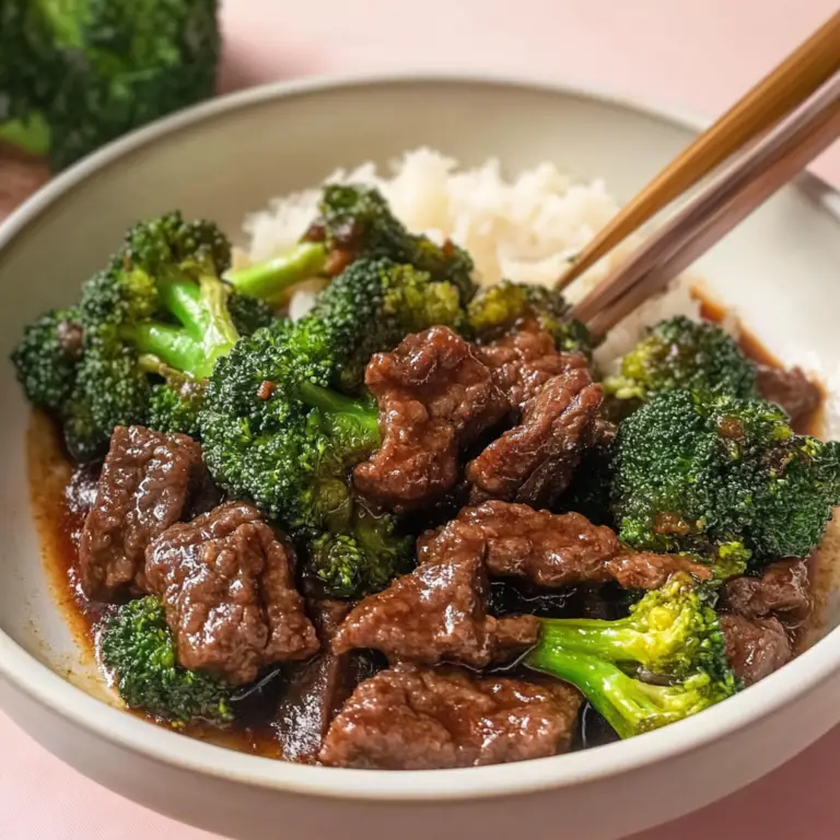 Chinese Beef and Broccoli