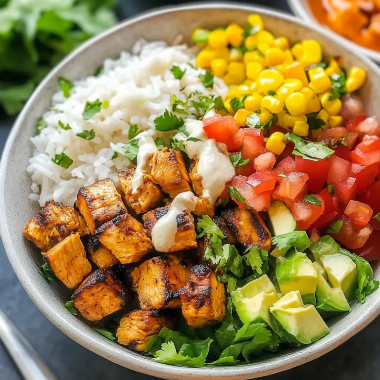 Chipotle Chicken Burrito Bowl