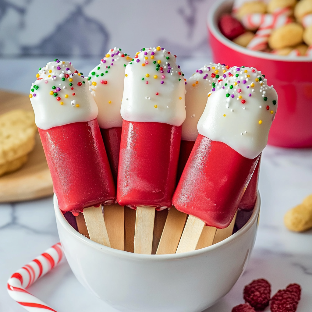Christmas Cakesicles