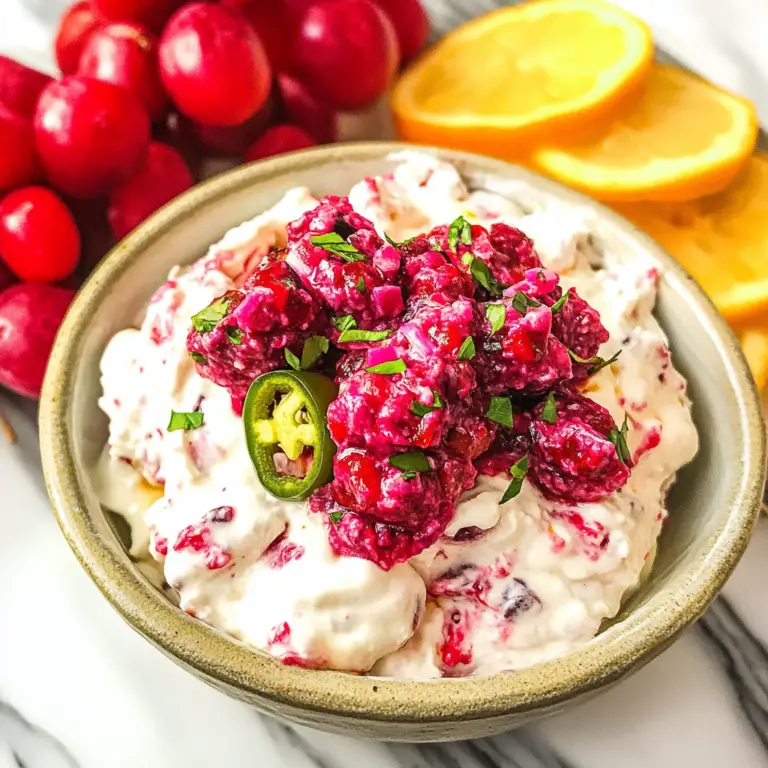 Cranberry Jalapeno Dip