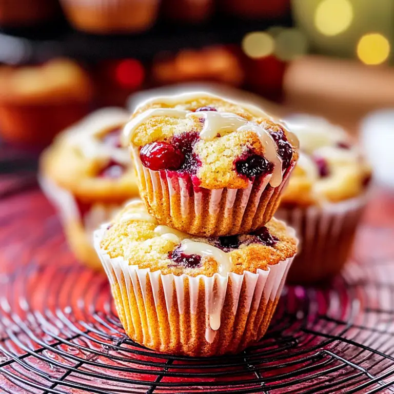 Cranberry Orange Muffins