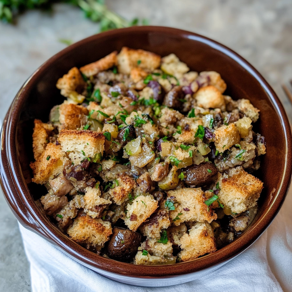 Crock Pot Stuffing