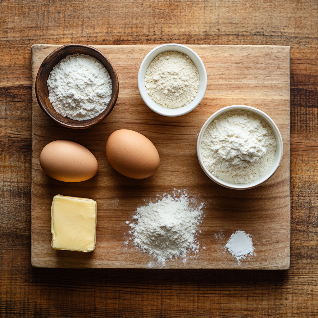 Cutout Sugar Cookies ingredients