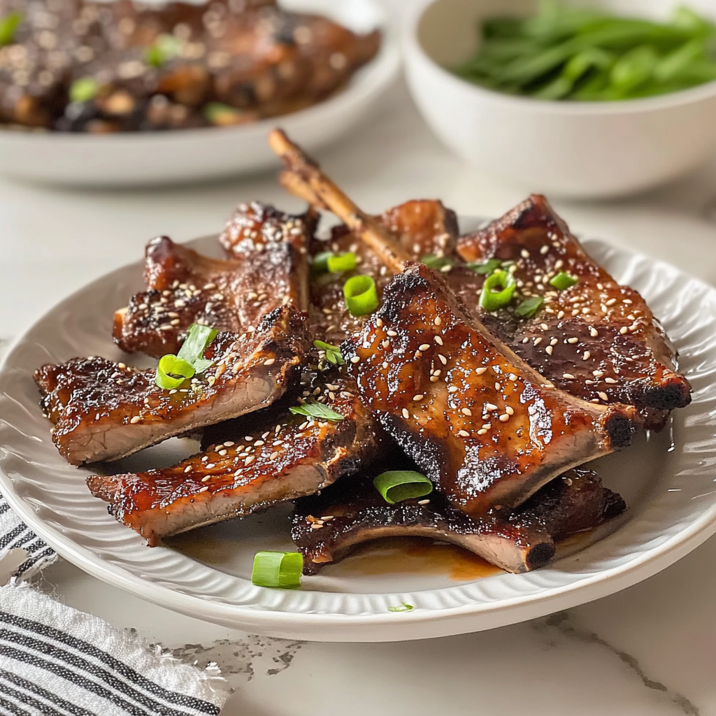 Galbi (Korean BBQ Short Ribs)