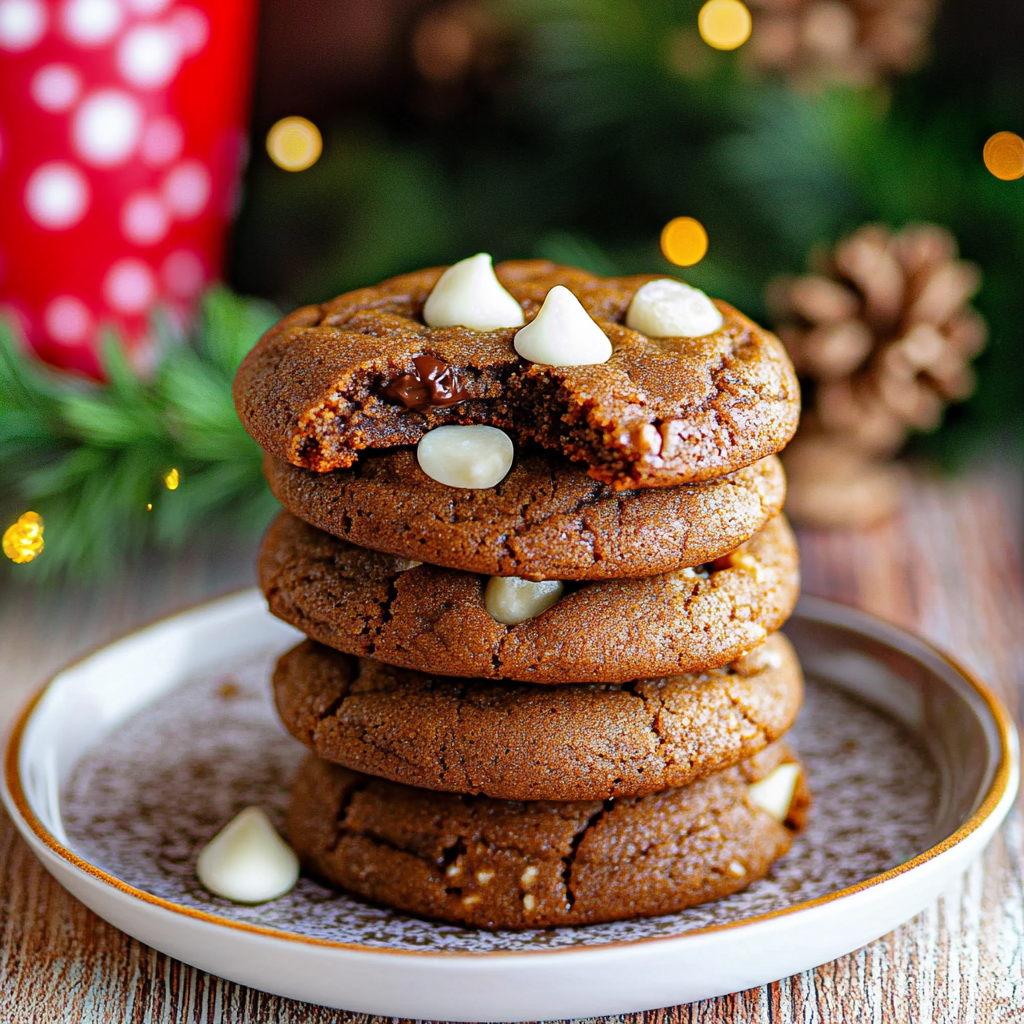 Gingerbread Chocolate Chip Cookies