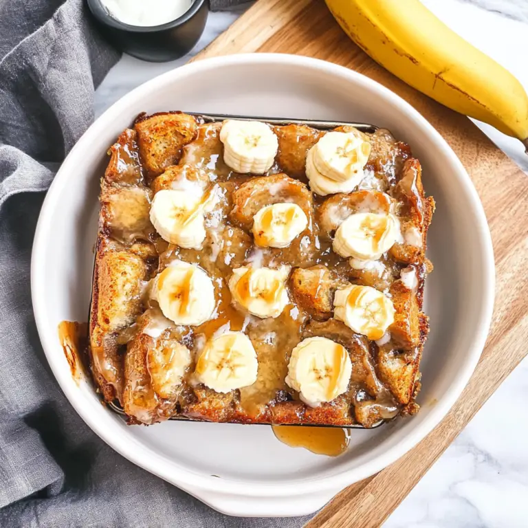 Banana Bread Pudding