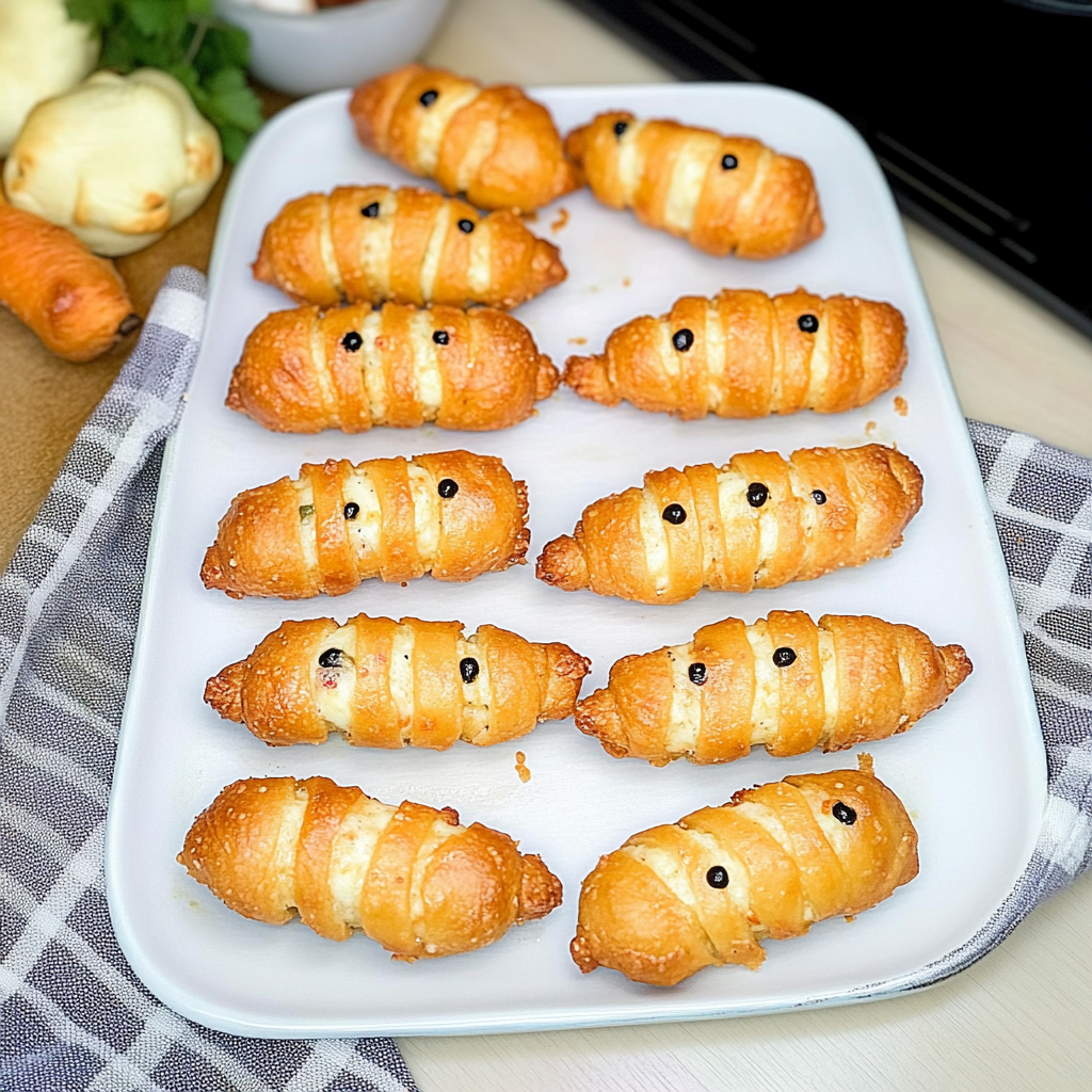 Mummy Mozzarella Sticks