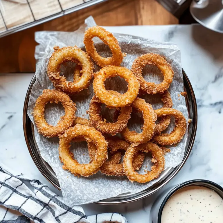 Homemade Onion Rings