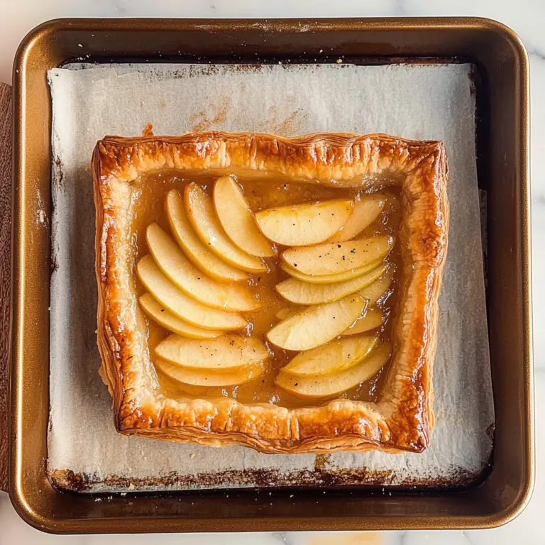 Puff Pastry Apple Tart