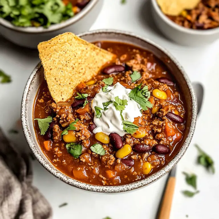 Gluten Free Beef Chili