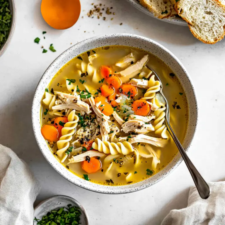 Gluten Free Chicken Noodle Soup