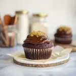 Small Batch Bourbon Chocolate Cupcakes