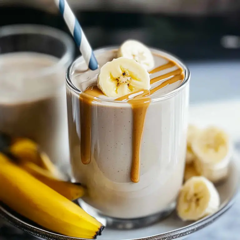 Peanut Butter Banana Smoothie