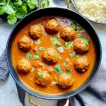 Tikka Masala Meatballs in Creamy Sauce