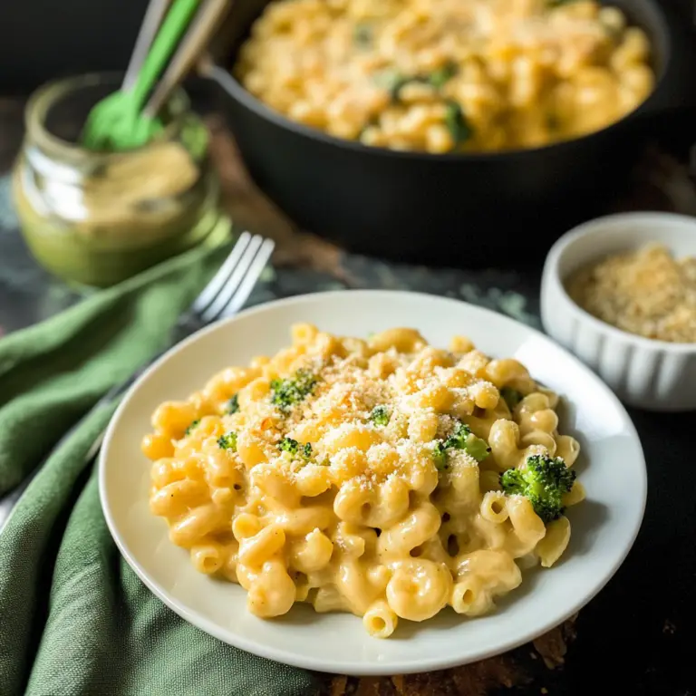 Creamy Broccoli Mac and Cheese