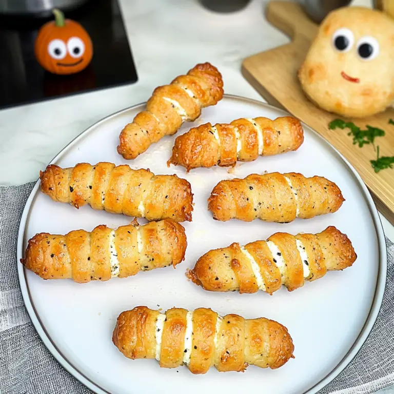 Mummy Mozzarella Sticks