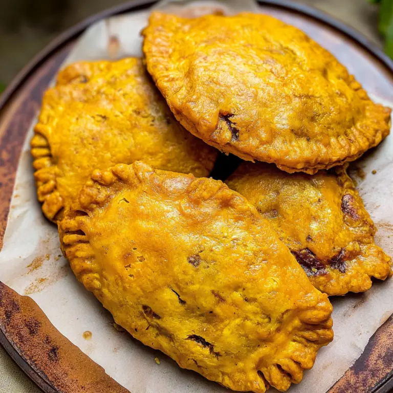 Jamaican Curry Chicken Patties