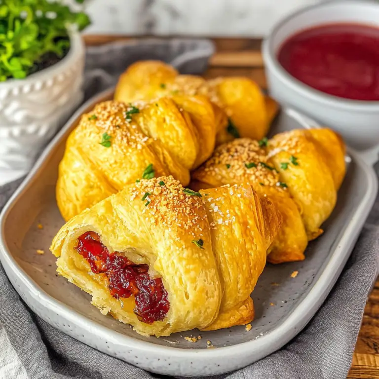 Leftover Turkey Crescent Rolls