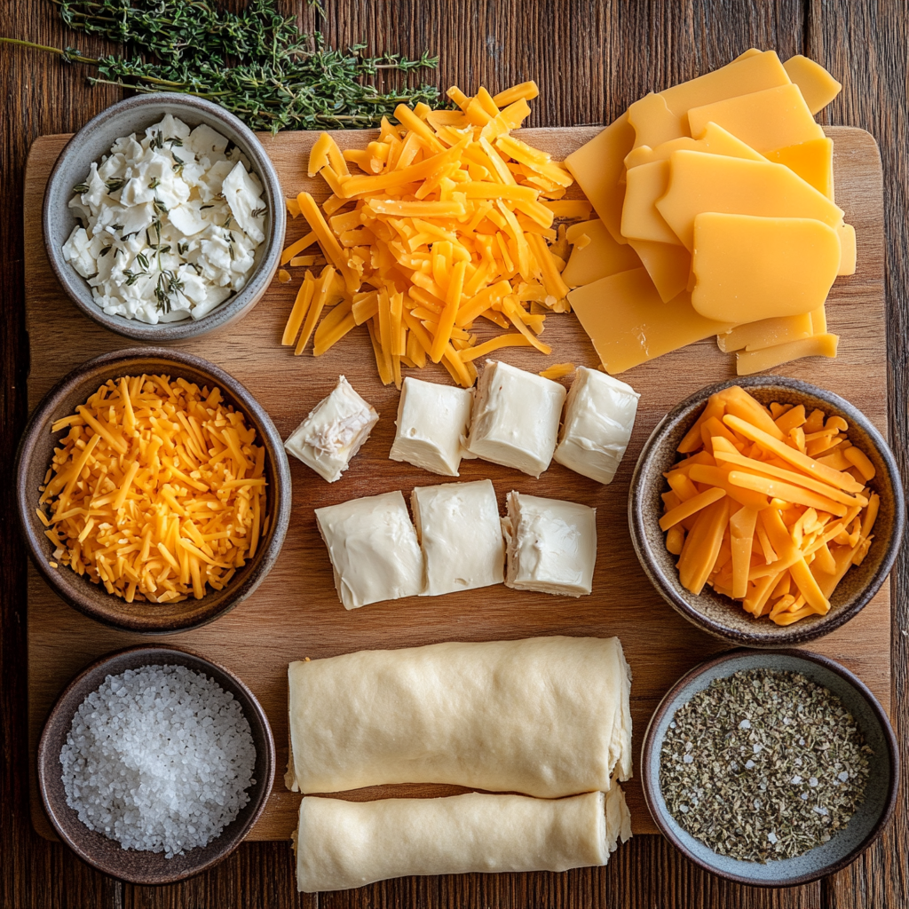 Leftover Turkey Crescent Rolls ingredients