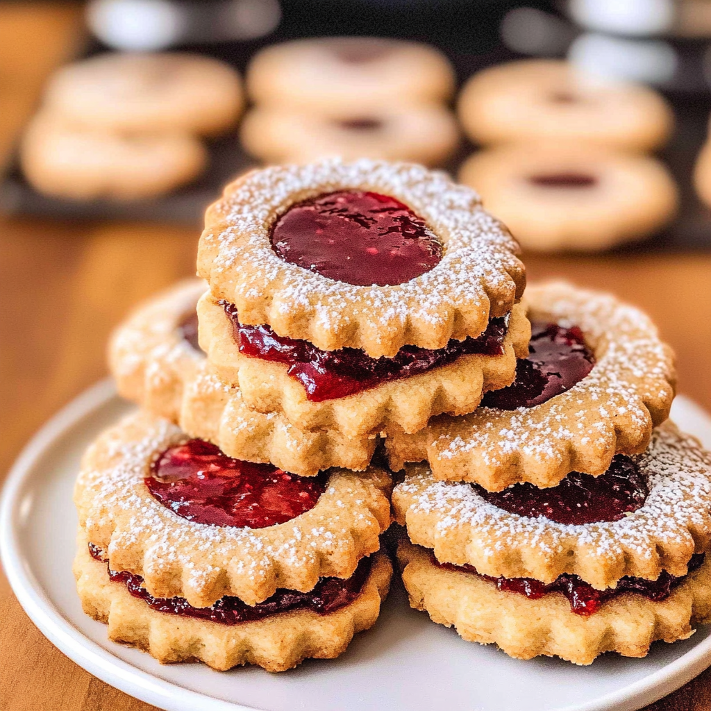 Linzer Cookies