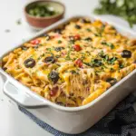 Mexican Chicken Pasta Casserole