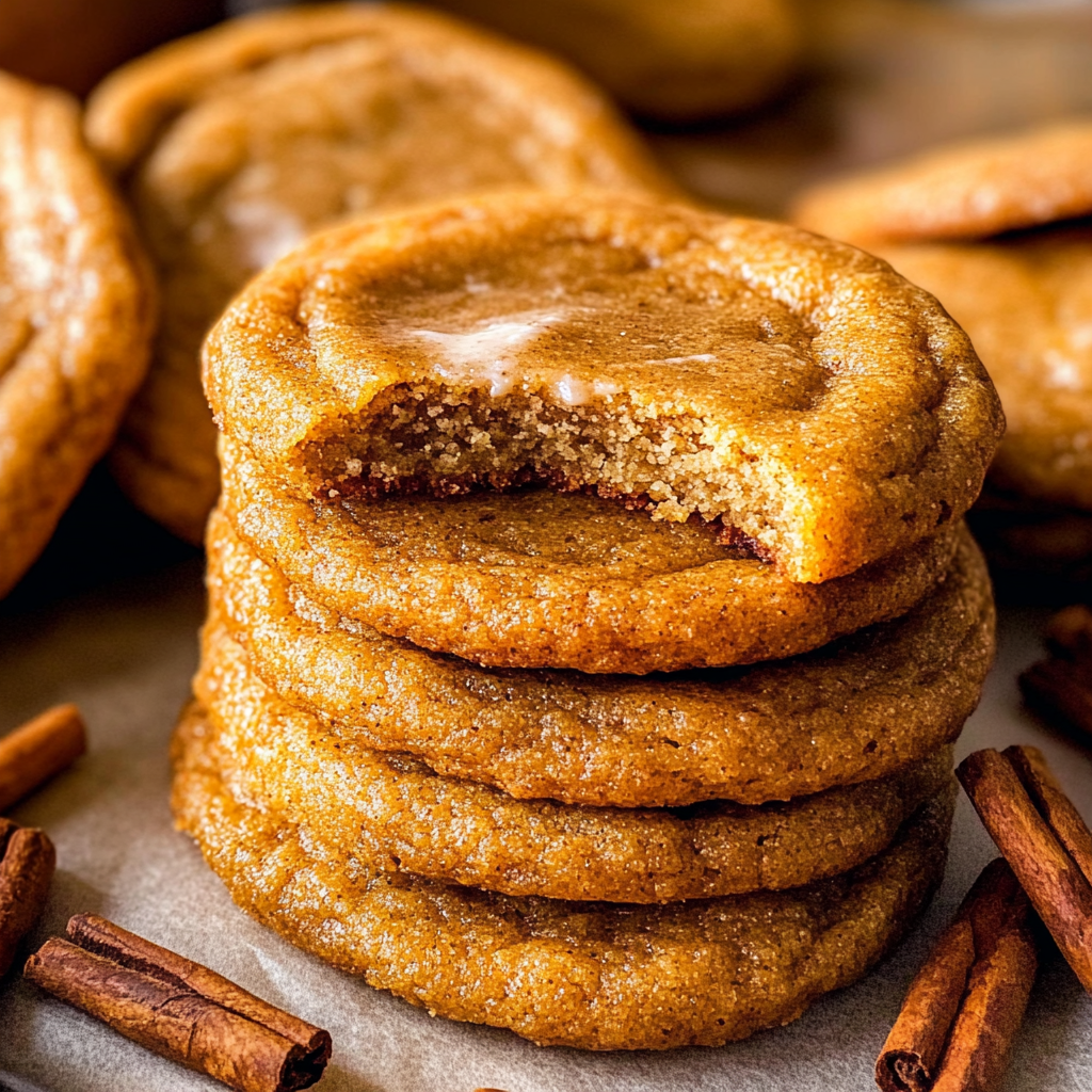 Pumpkin Cheesecake Cookies