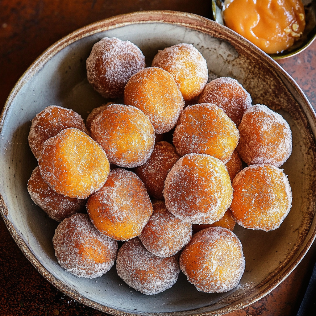 Pumpkin Pie Donut Holes