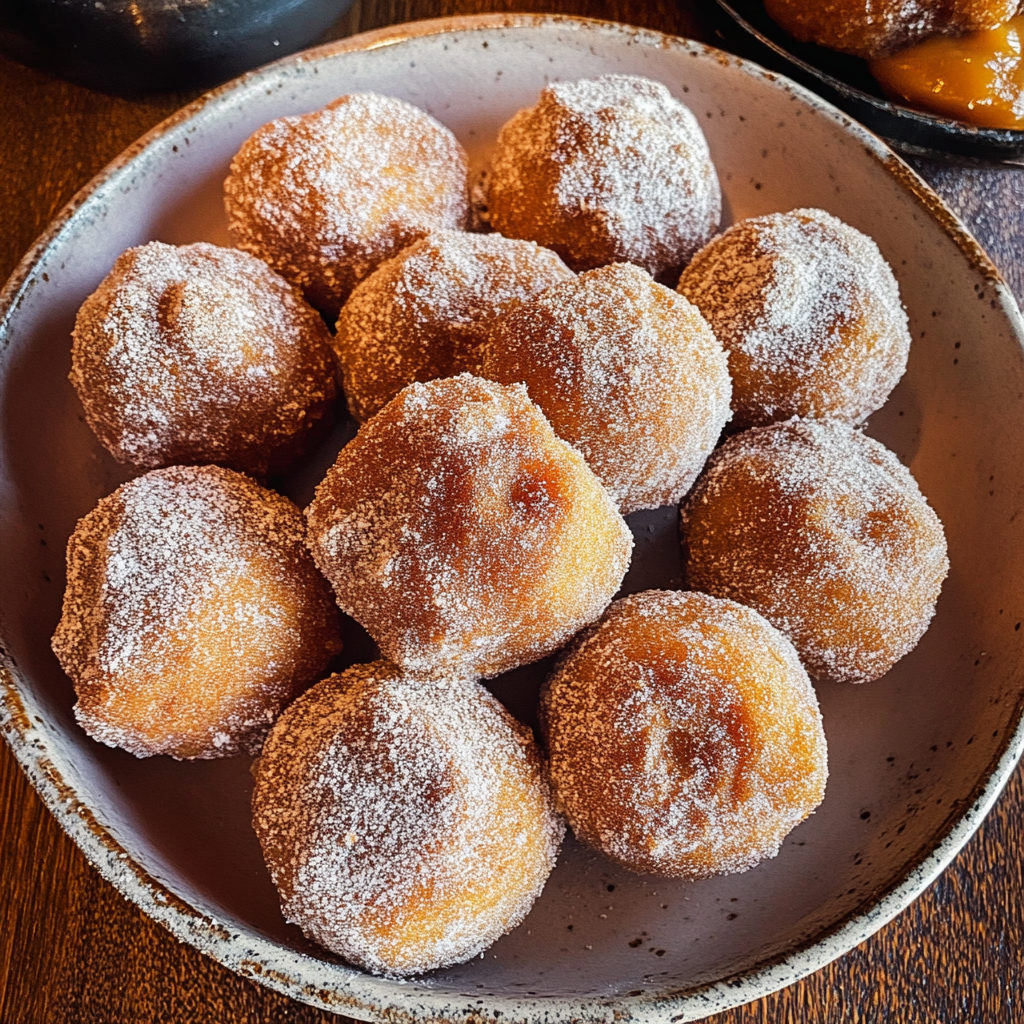 Pumpkin Pie Donut Holes