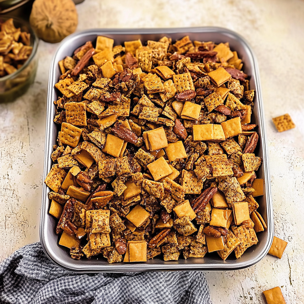 Pumpkin Spice Chex Mix