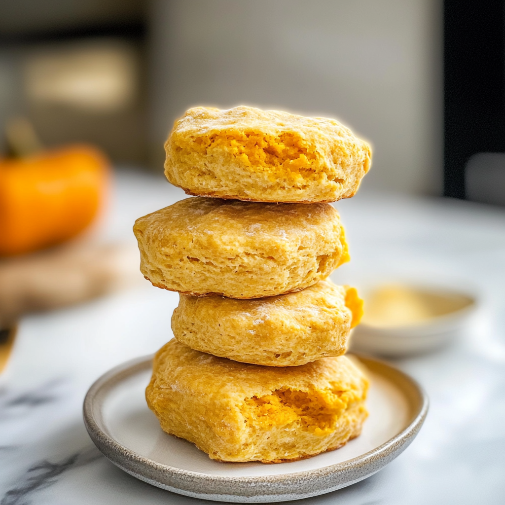 Spiced Sweet Potato Buttermilk Biscuits