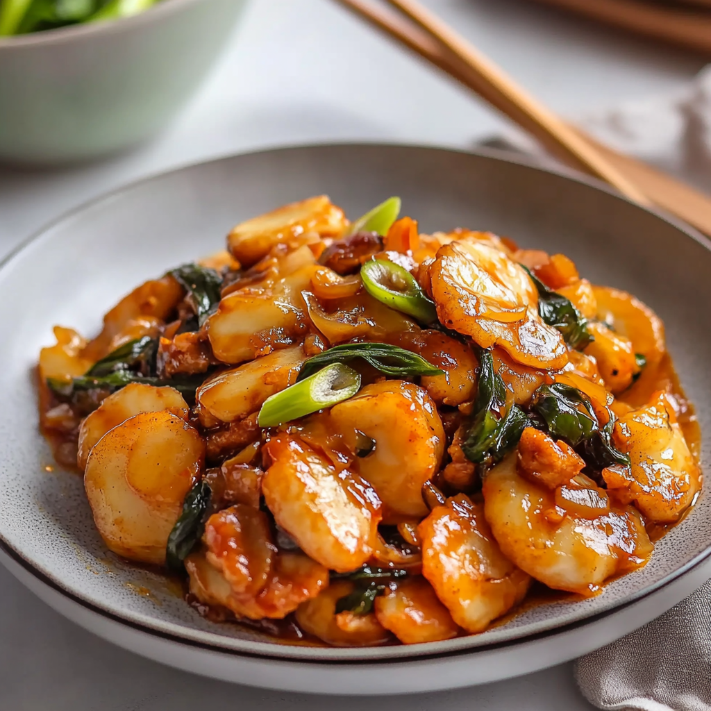 Stir-Fried Shanghai Rice Cakes
