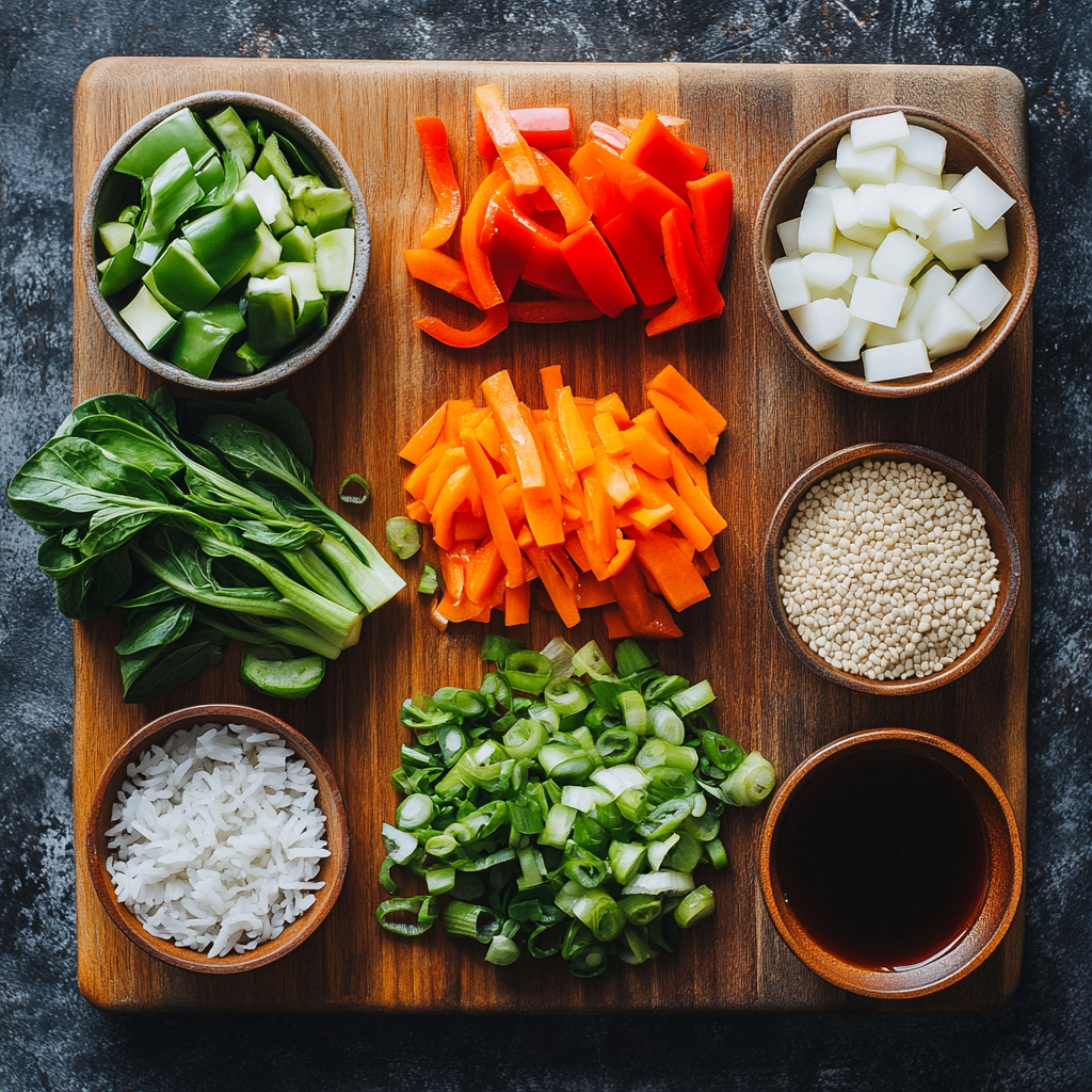 Stir-Fried Shanghai Rice Cakes ingredients