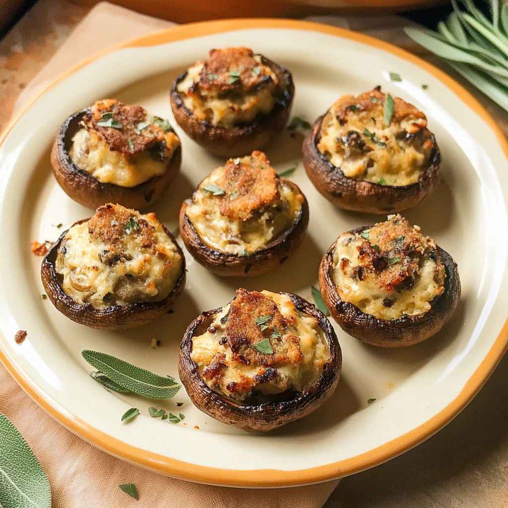 Stuffed Mushrooms with Cream Cheese