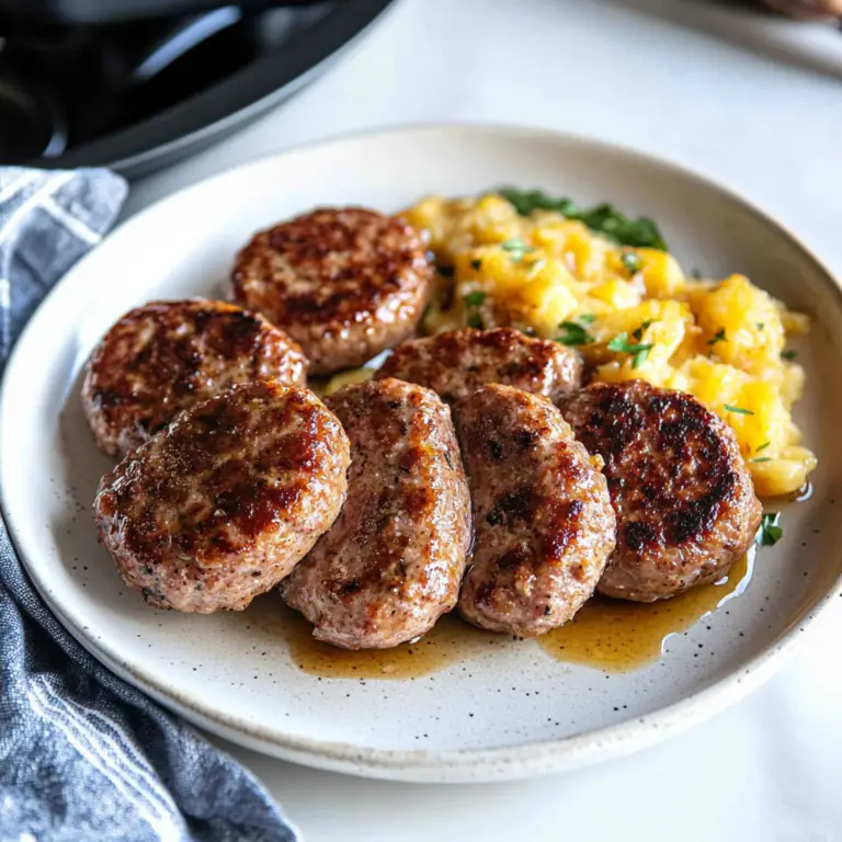 Turkey Breakfast Sausage