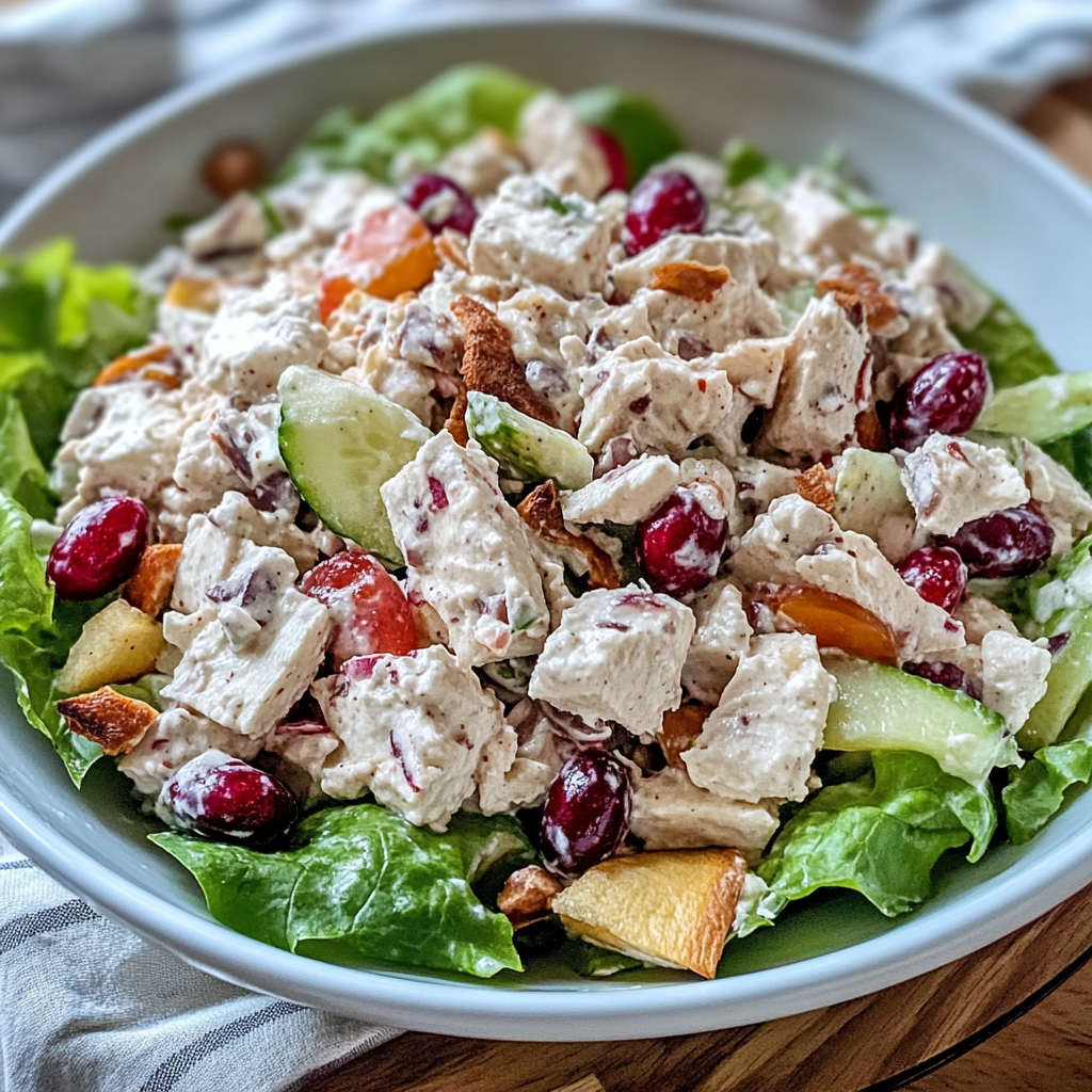 chicken salad with cranberries