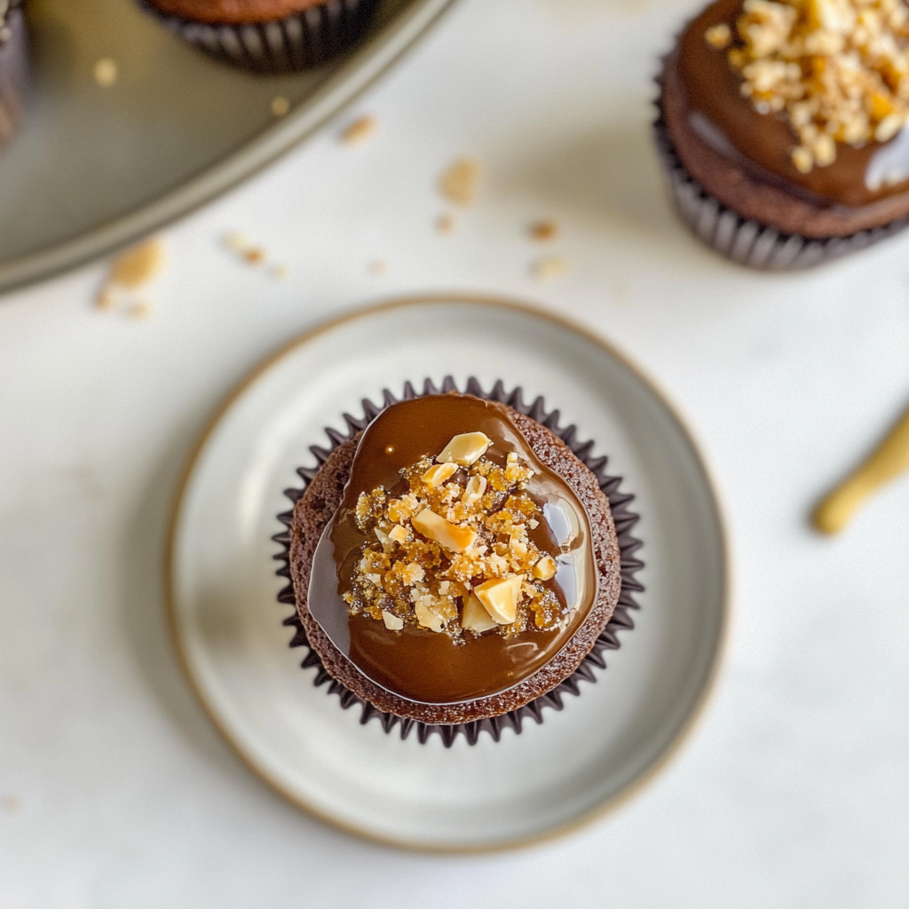 Small Batch Bourbon Chocolate Cupcakes