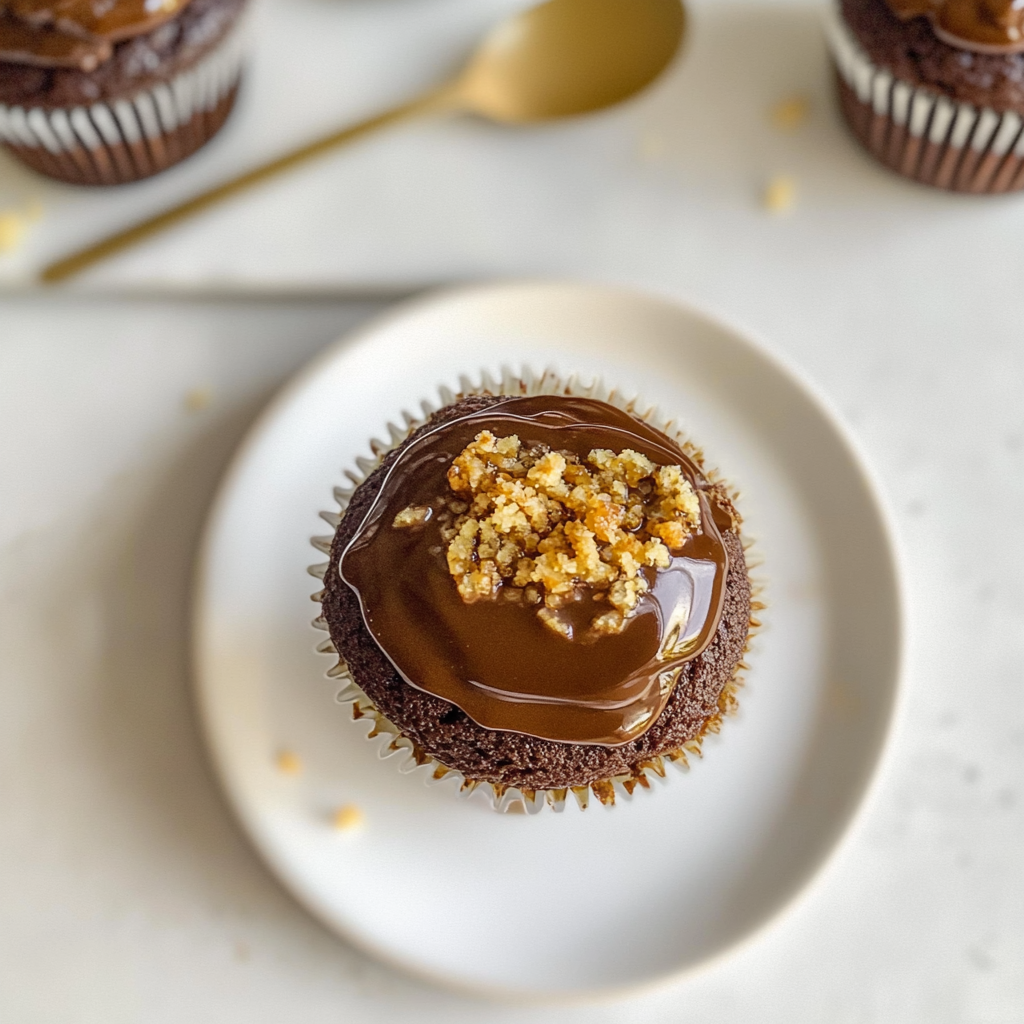 Small Batch Bourbon Chocolate Cupcakes