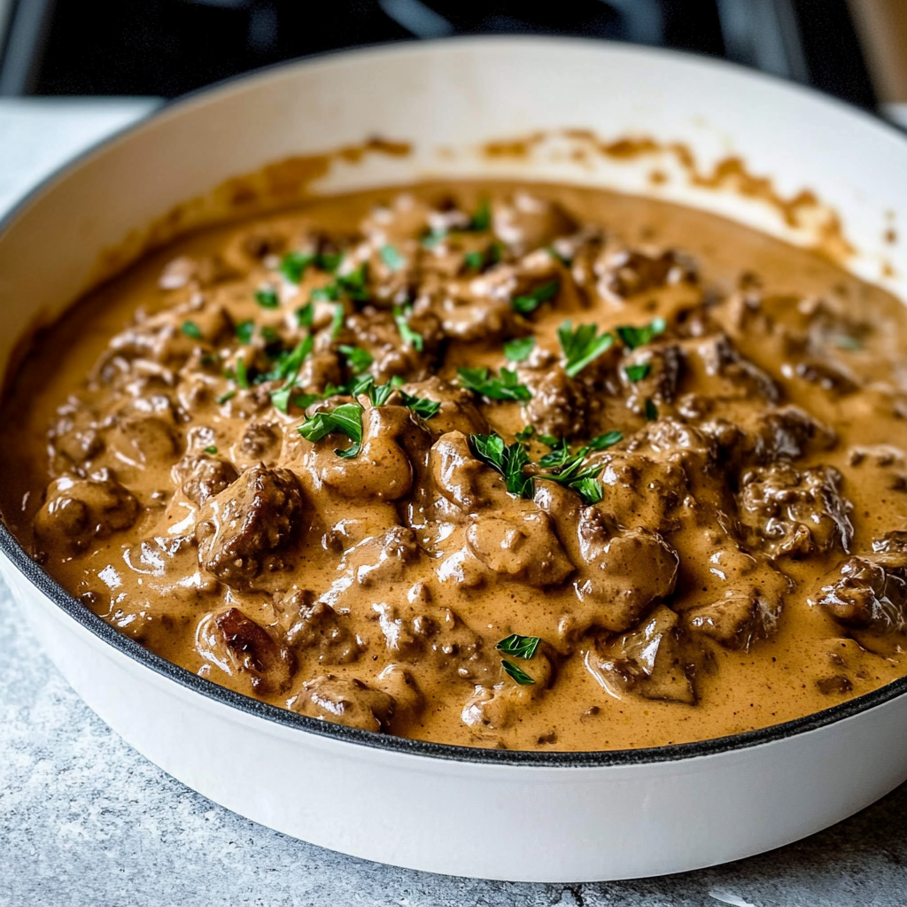 Hamburger Stroganoff