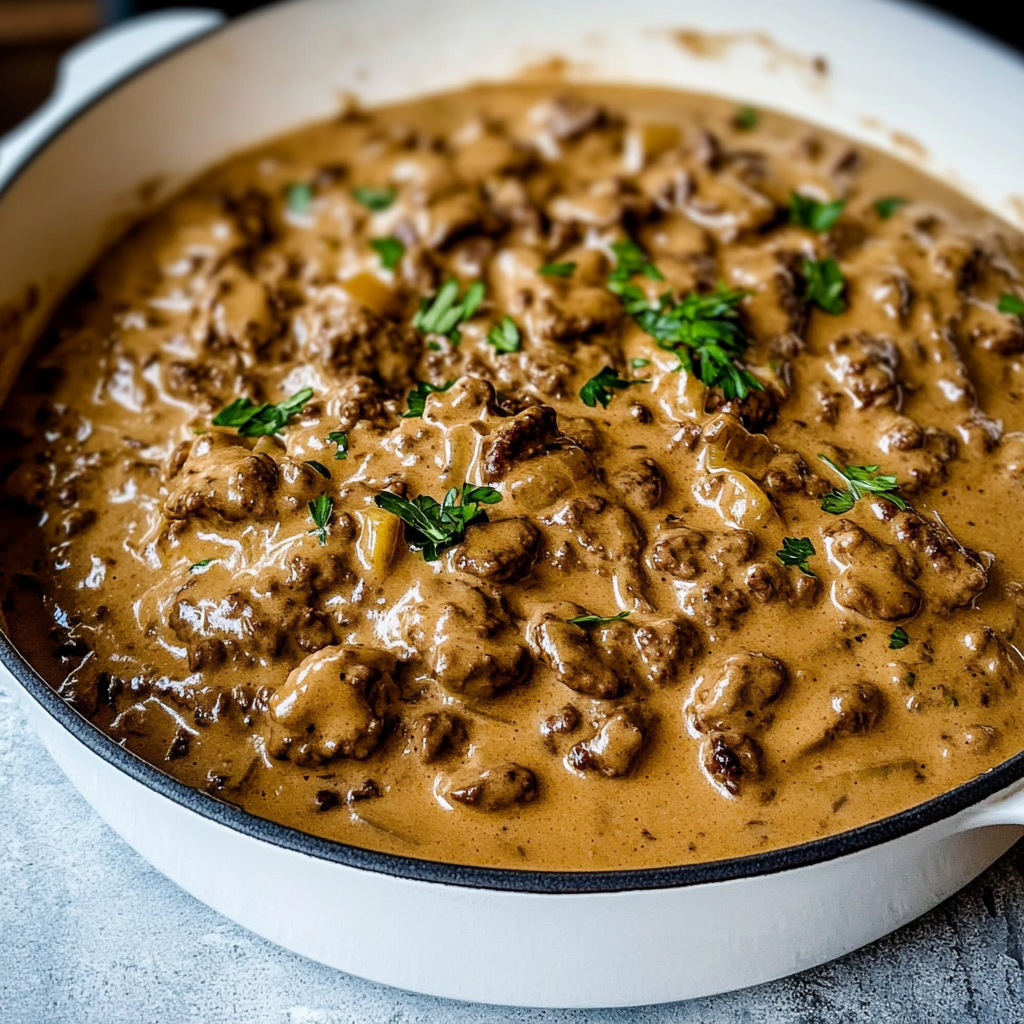 Hamburger Stroganoff