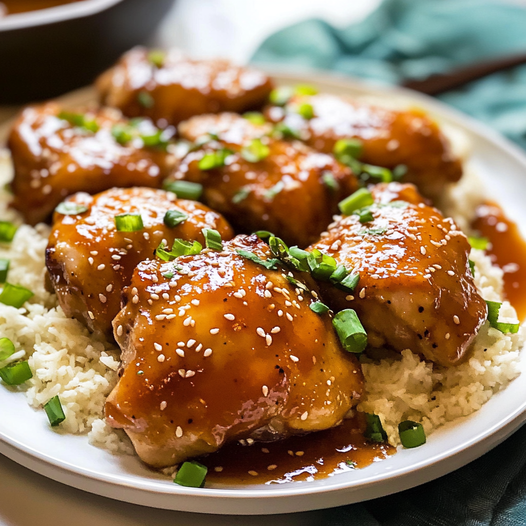 Slow Cooker Chicken Thighs