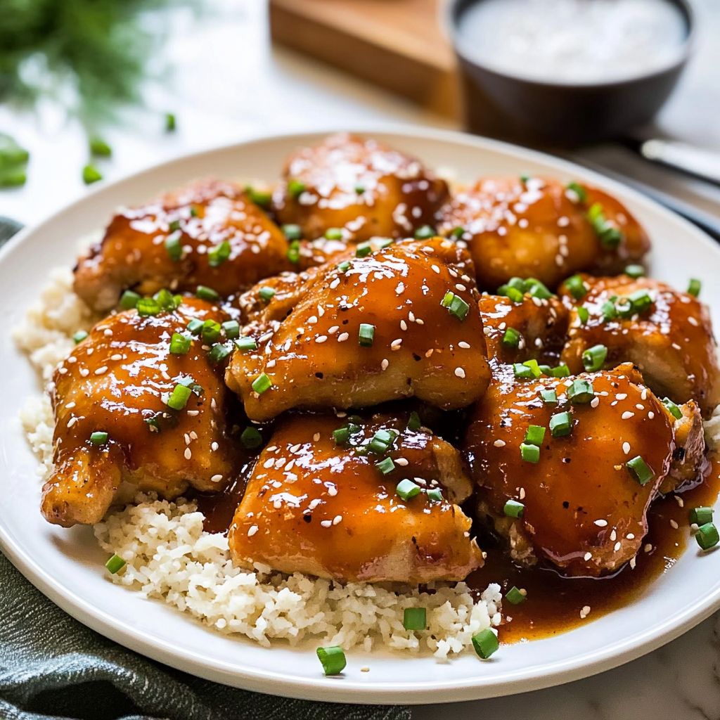 Slow Cooker Chicken Thighs