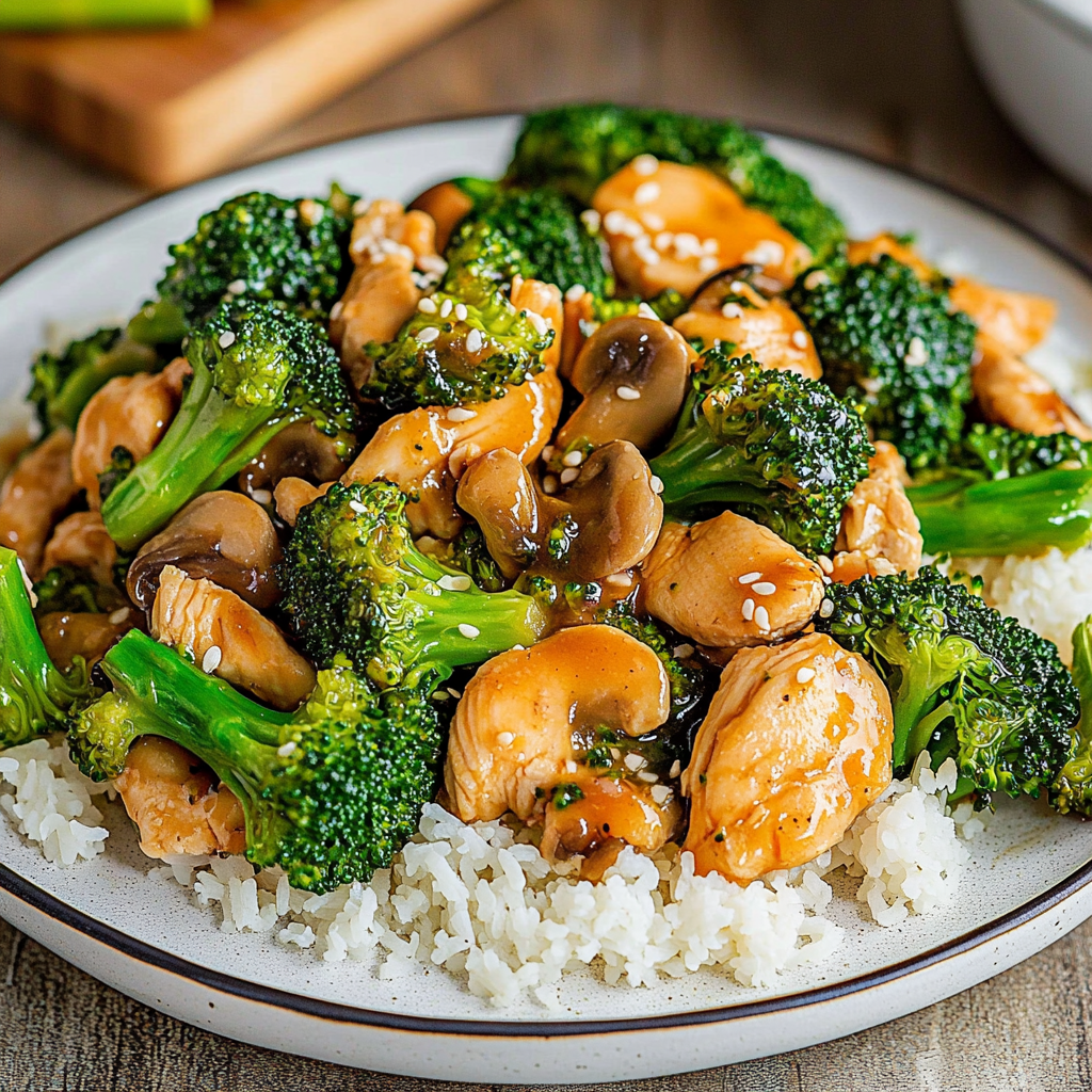 Chicken and Broccoli