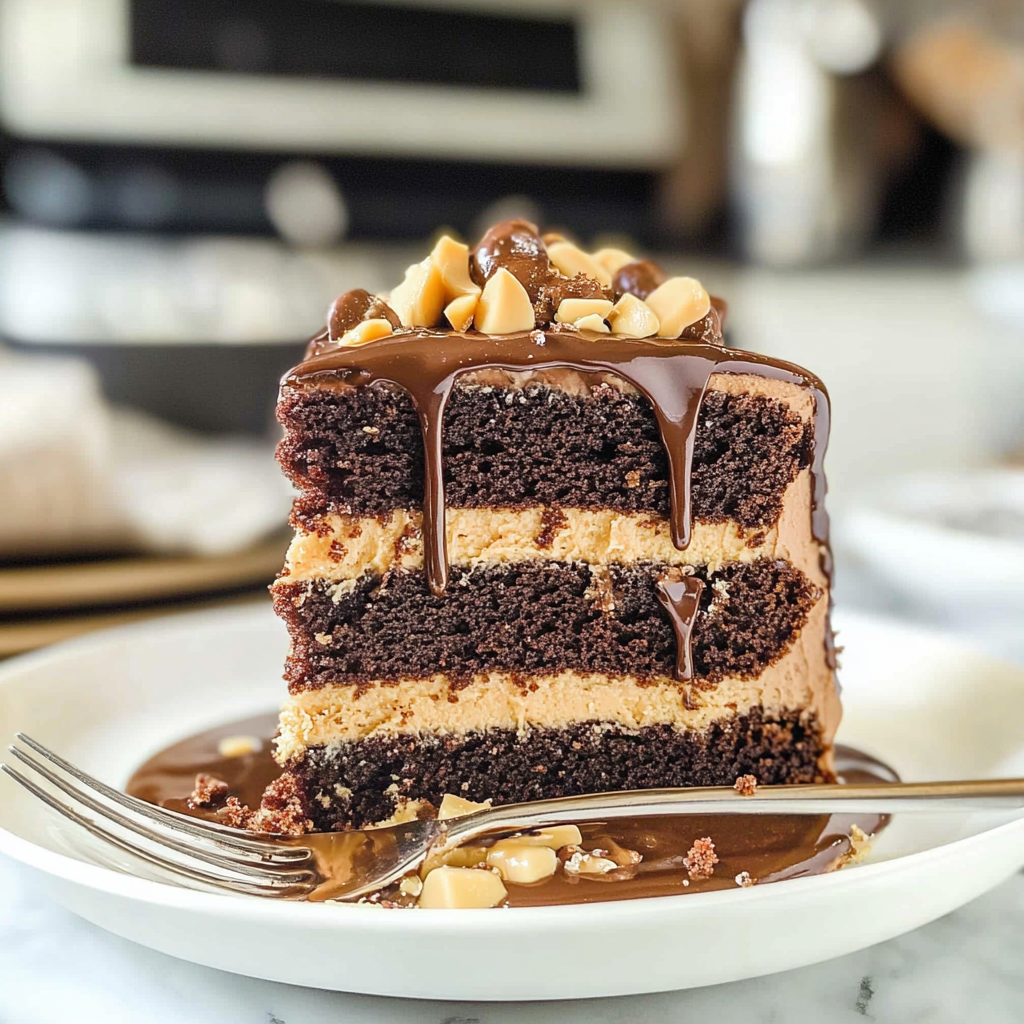 Chocolate Peanut Butter Cake
