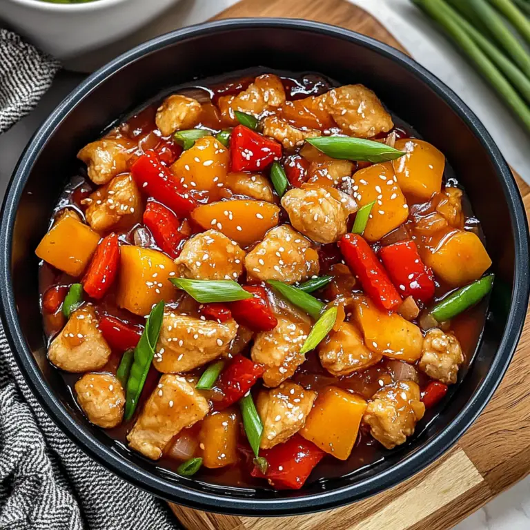 Sweet and Sour Chicken