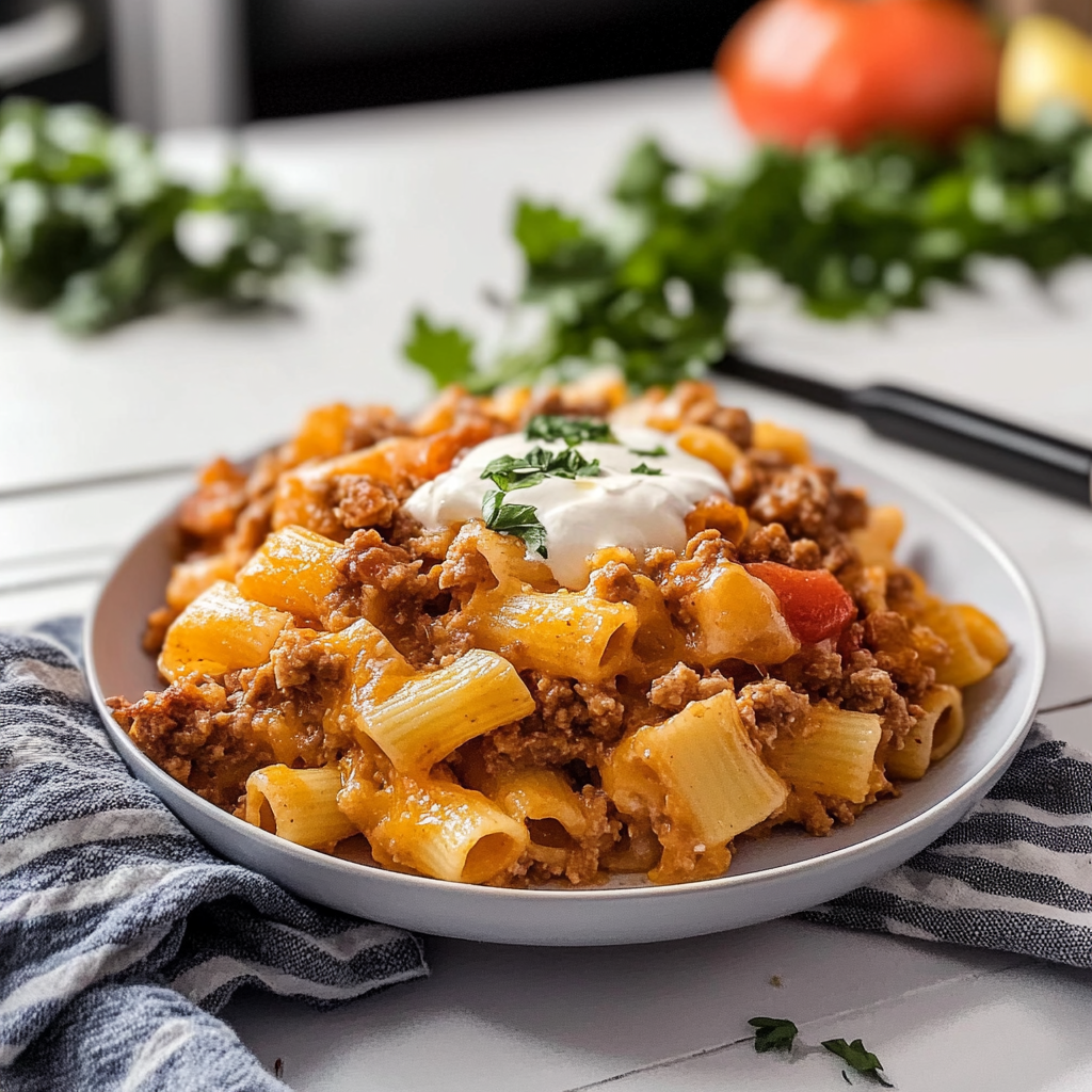 Taco Pasta Bake
