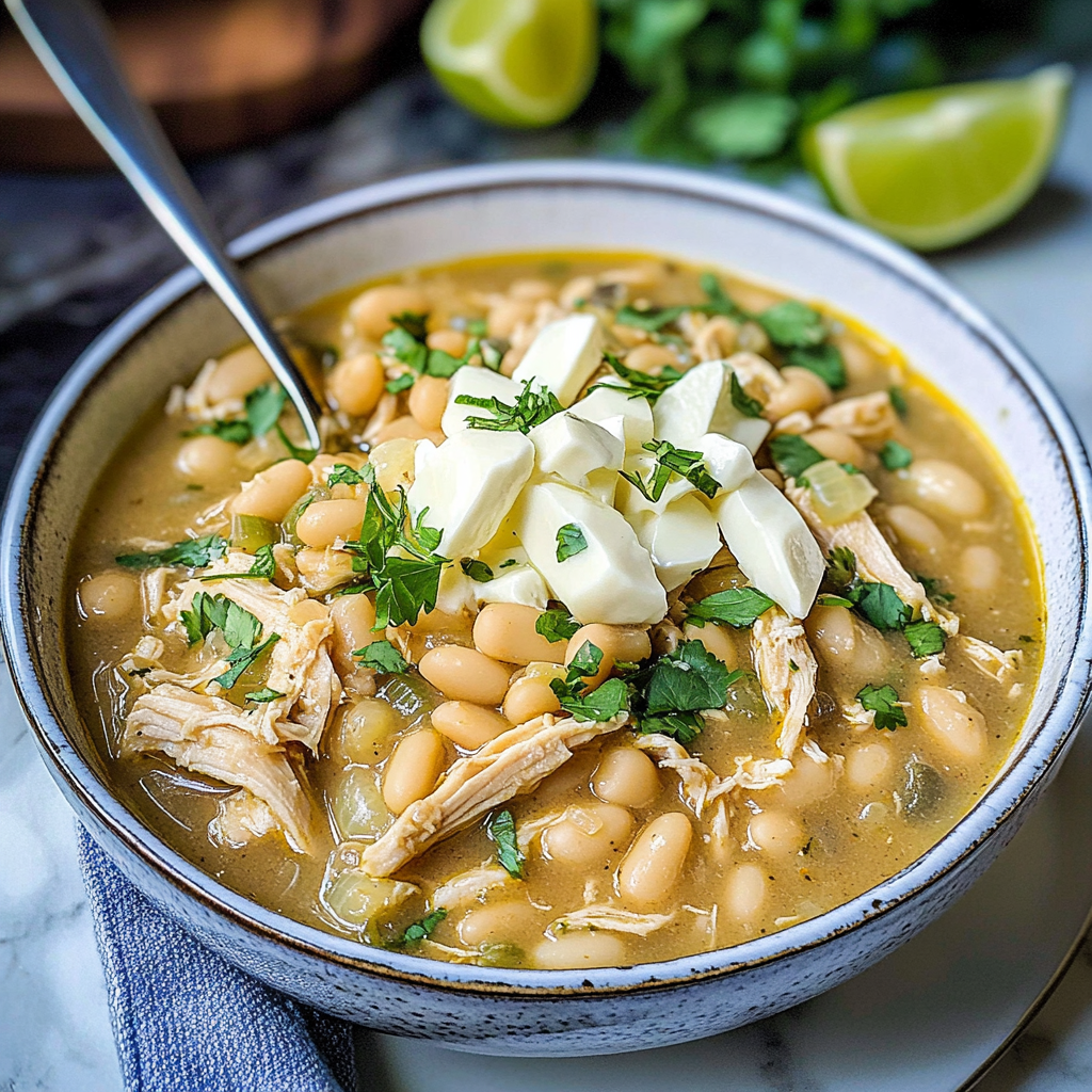 White Chicken Chili Slow Cooker